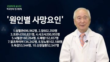 건강하게 삽시다 미국인의 인구통계 Health 080622