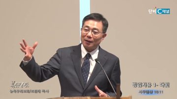 조원태 목사 방임치유 1- 다윗