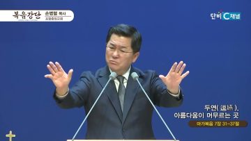 [복음강단]손병렬 목사 479